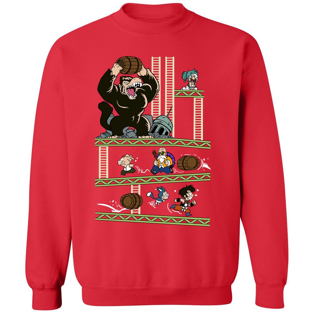 Classic Unisex Sweatshirt - CB1FLASM - Red - 5