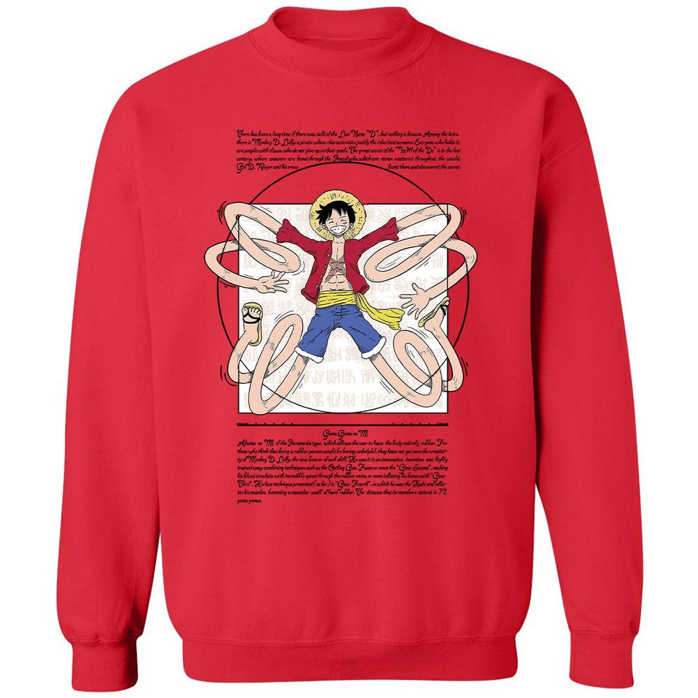 Classic Unisex Sweatshirt - YVSASKWS - Red - 5