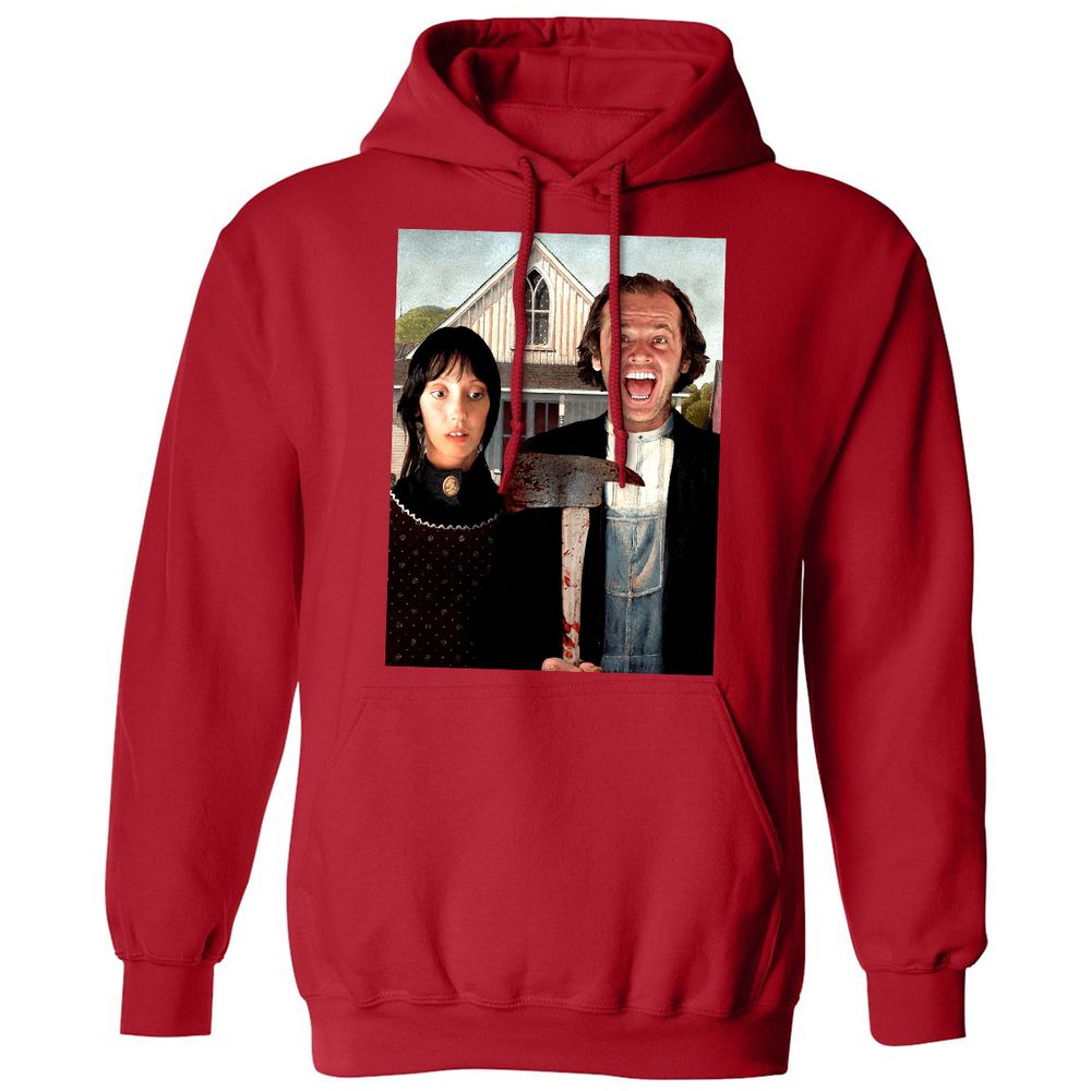Classic Unisex Hoodie - PF7Q3ELN - Red - 5