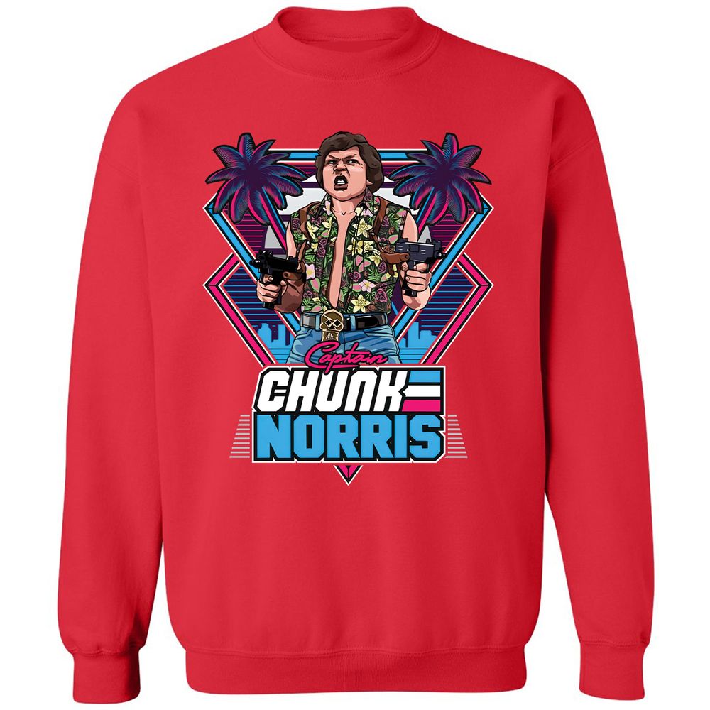 Classic Unisex Sweatshirt - Q5RS79TZ - Red - 5