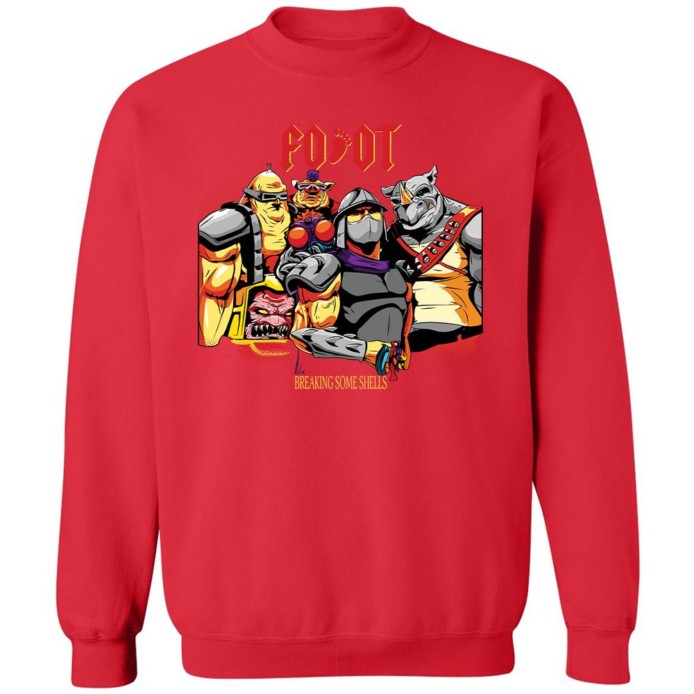 Classic Unisex Sweatshirt - GNW9B6AV - Red - 5