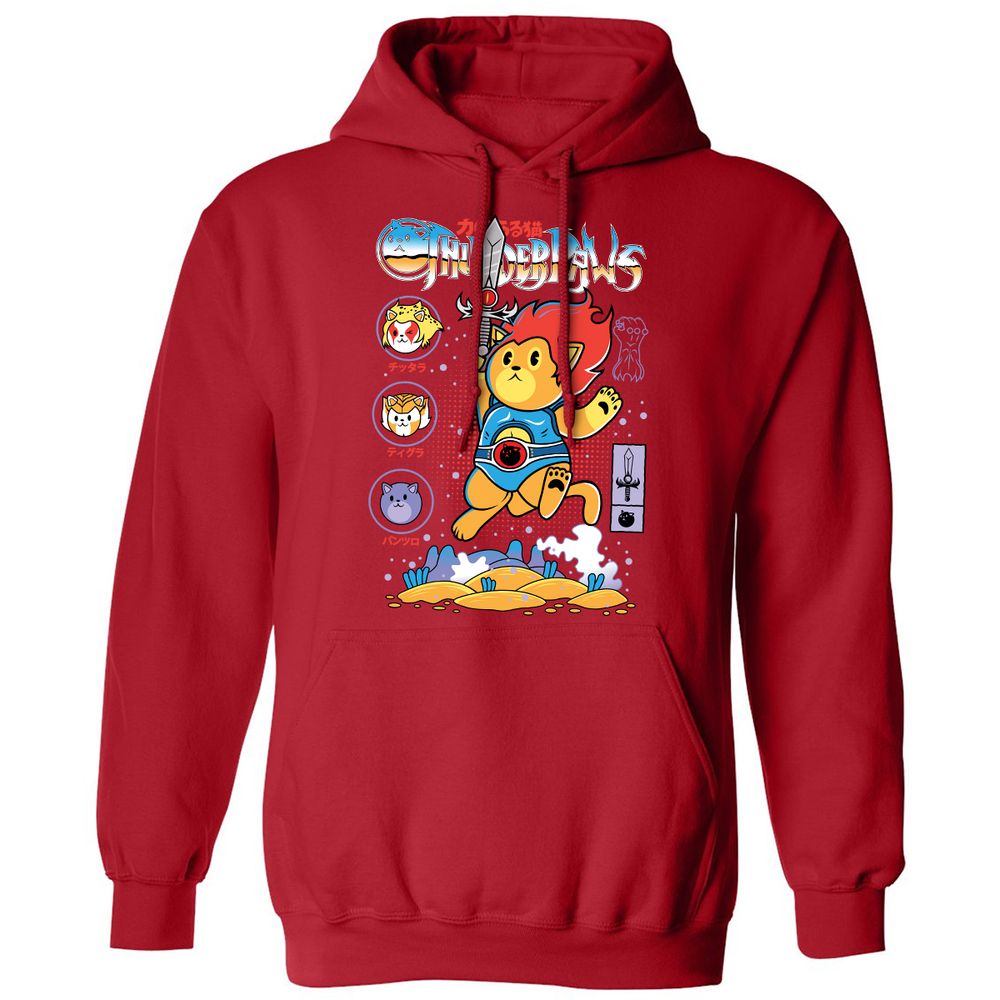 Classic Unisex Hoodie - 1T5VSEXR - Red - 5