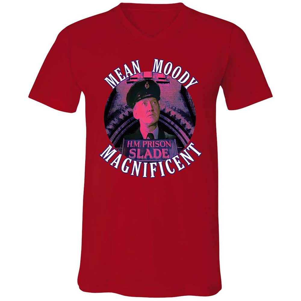 Unisex V-Neck T-Shirt - NR27ARMS - Red - 5