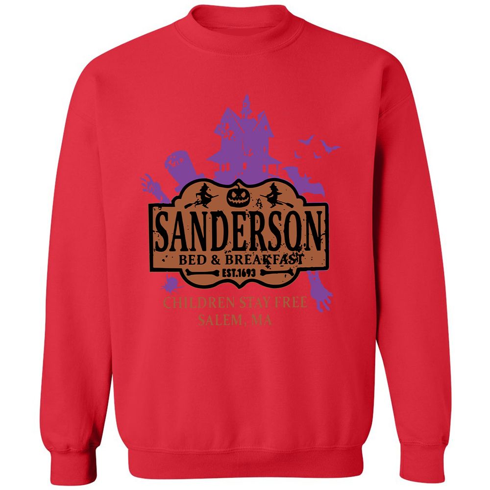 Classic Unisex Sweatshirt - DYB2JJV9 - Red - 5