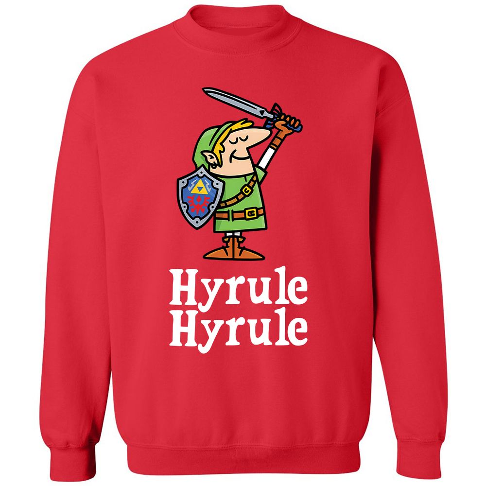 Classic Unisex Sweatshirt - LKQKHUZN - Red - 5