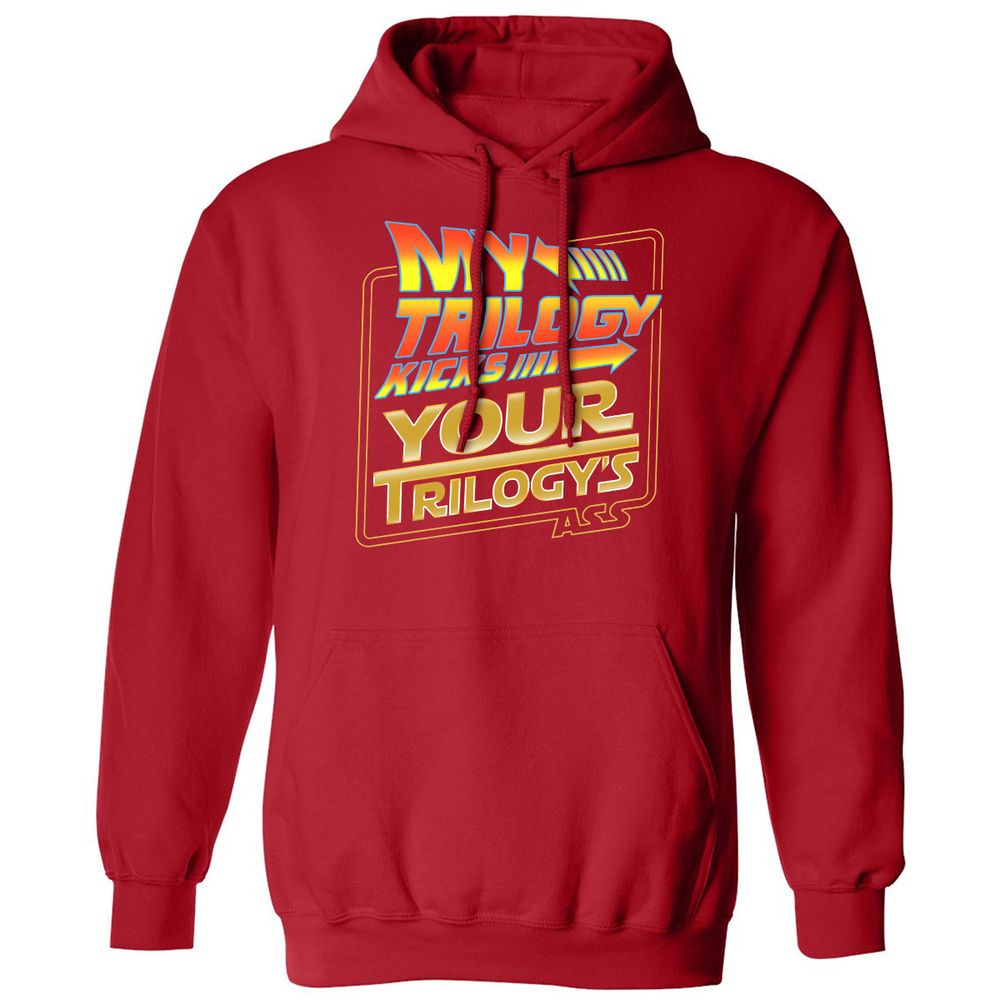 Classic Unisex Hoodie - TH94WX9E - Red - 5