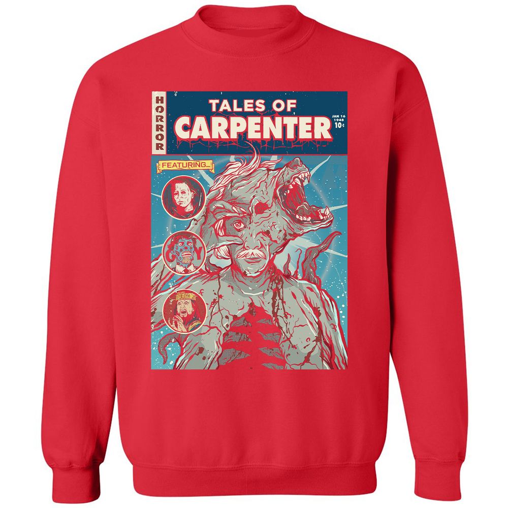 Classic Unisex Sweatshirt - WZ134UPF - Red - 5