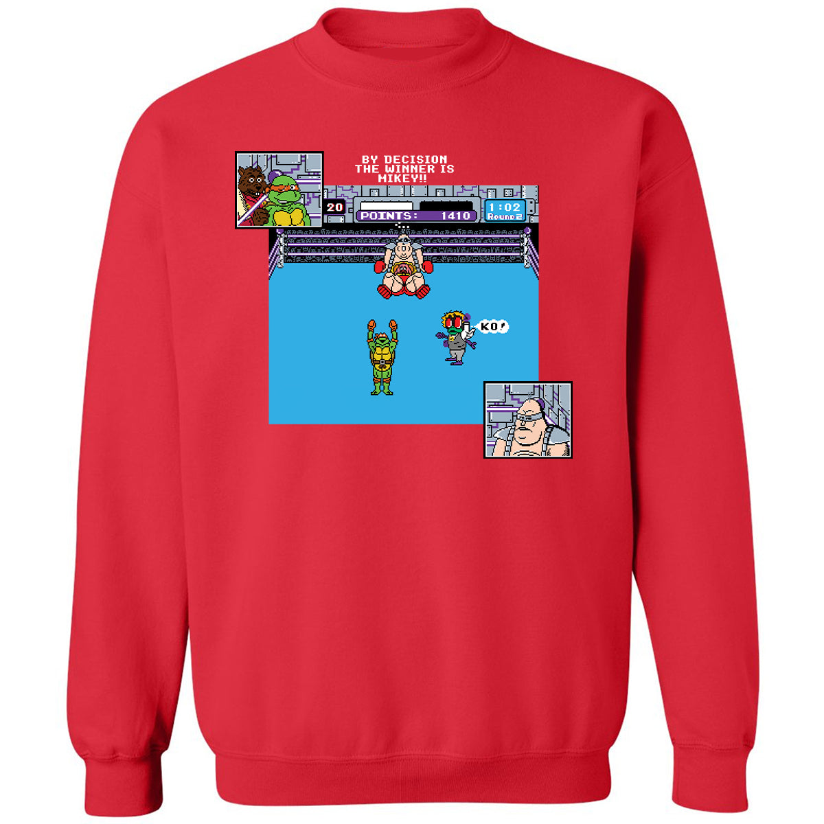 Classic Unisex Sweatshirt - AHLWWLV4 - Red - 5