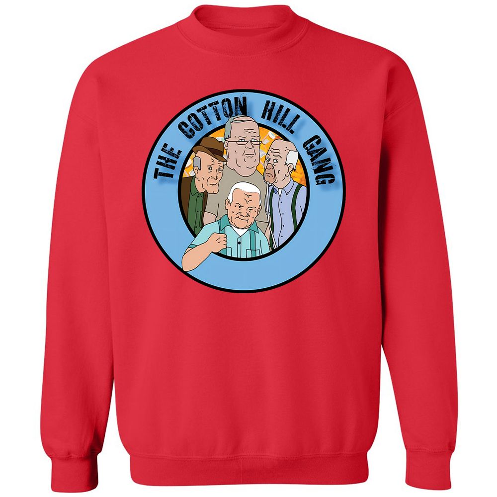 Classic Unisex Sweatshirt - LW6YKPCY - Red - 5