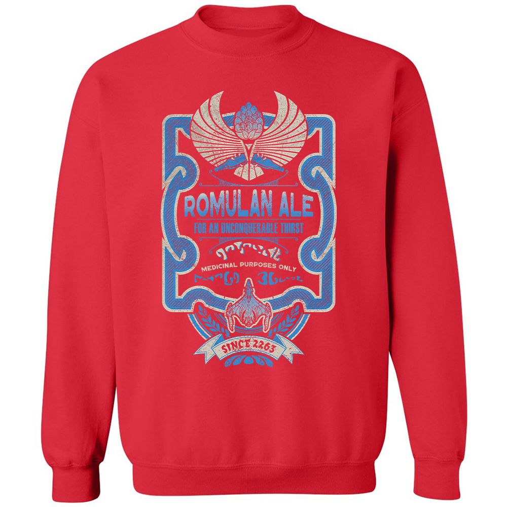 Classic Unisex Sweatshirt - PZUAWDEF - Red - 5