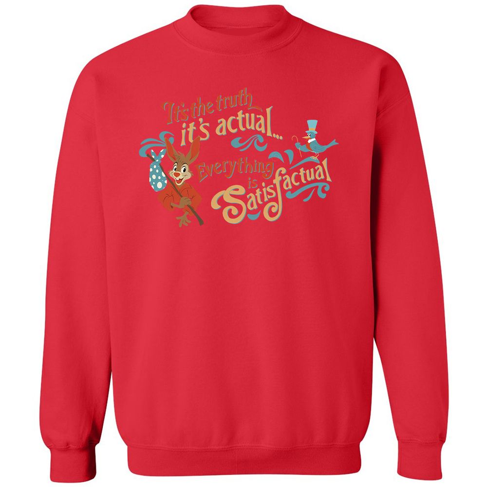 Classic Unisex Sweatshirt - XFHZJB8R - Red - 5