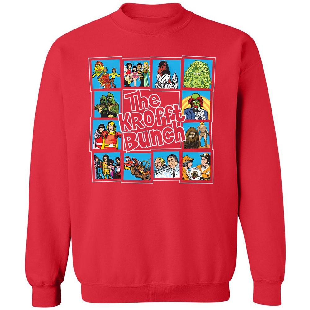 Classic Unisex Sweatshirt - 14F6EWY3 - Red - 5