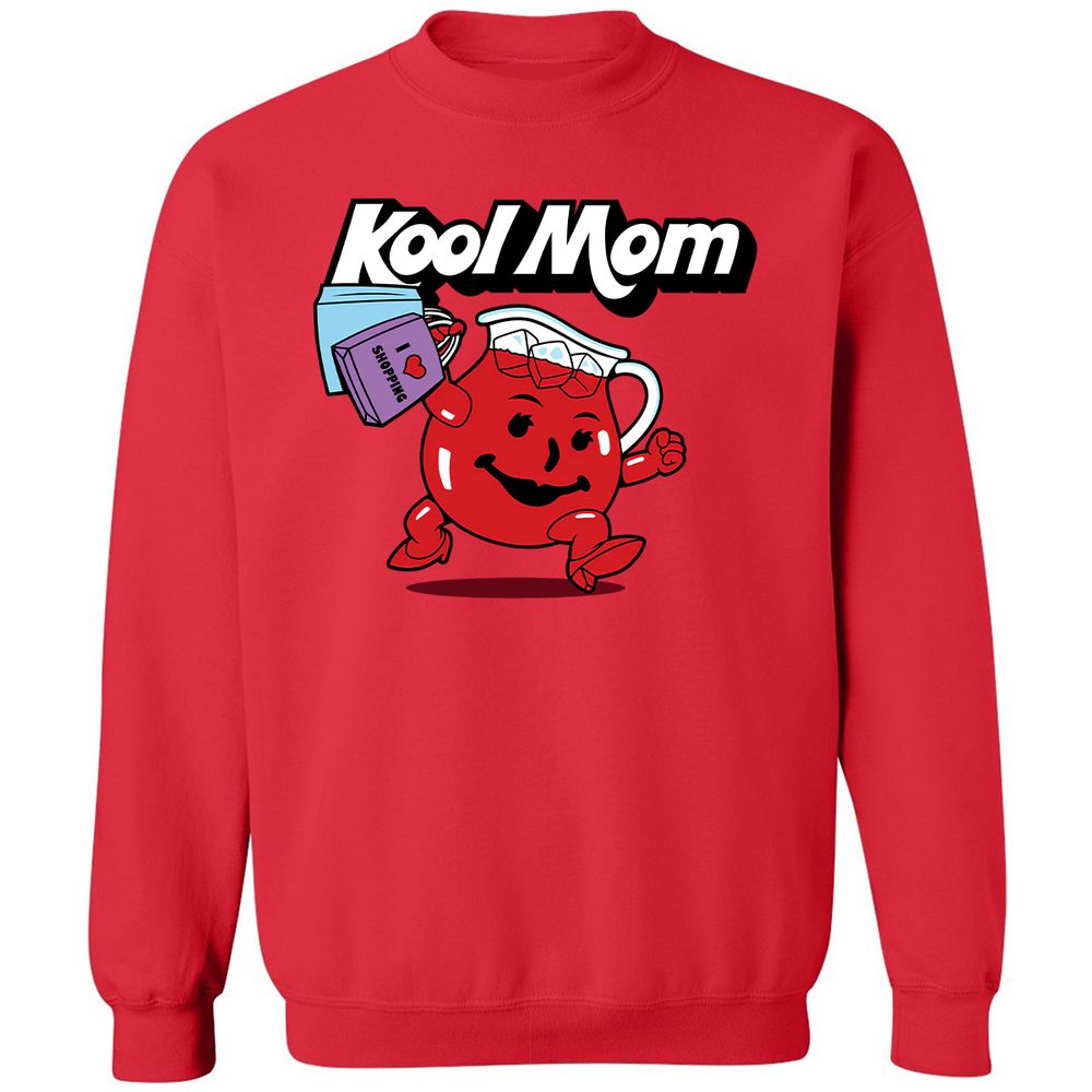 Classic Unisex Sweatshirt - V853E5RY - Red - 5