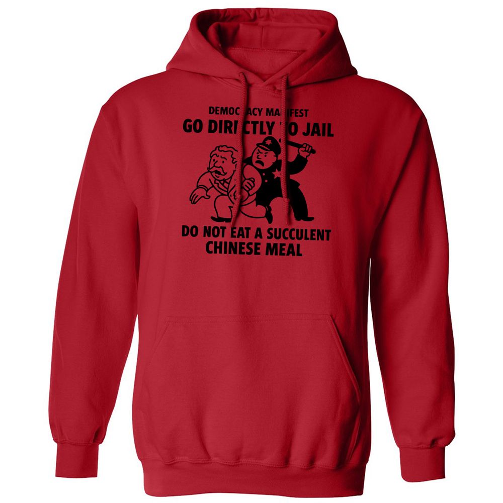 Classic Unisex Hoodie - FYURTB8M - Red - 5