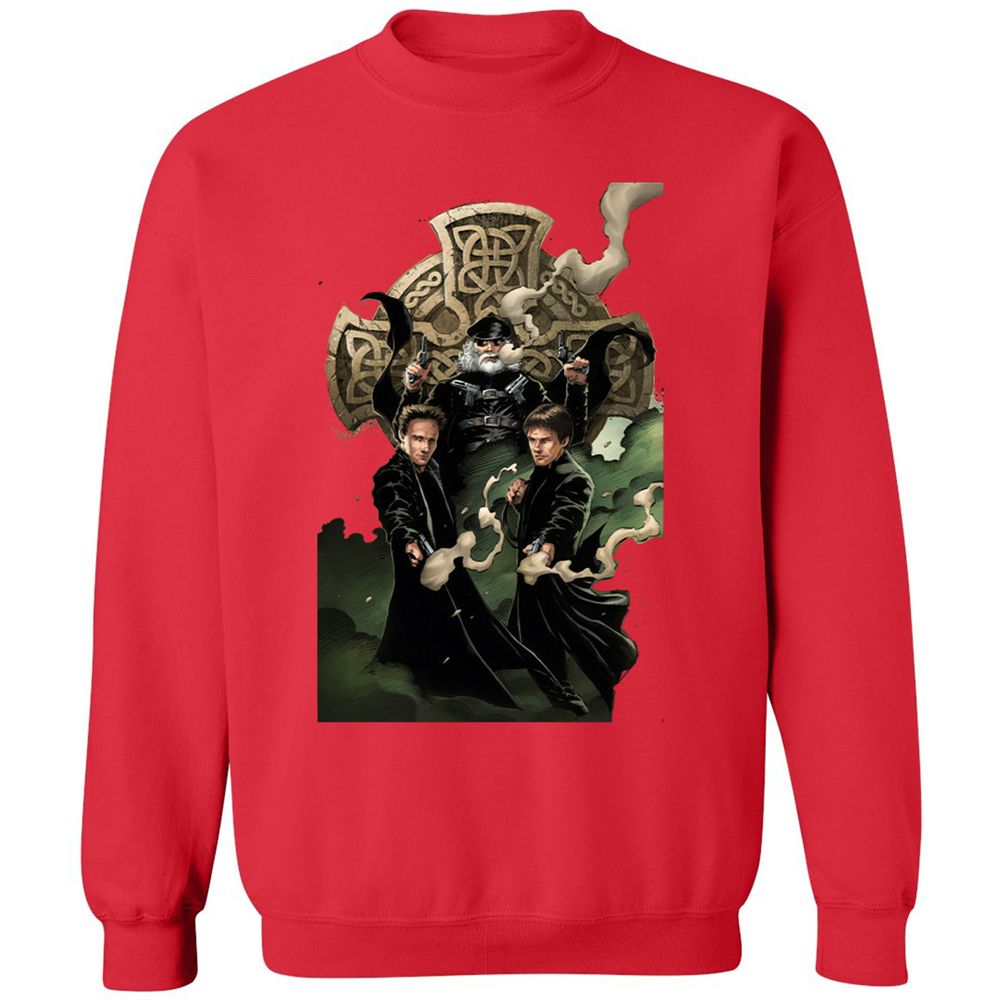 Classic Unisex Sweatshirt - 7V9CPYJG - Red - 5