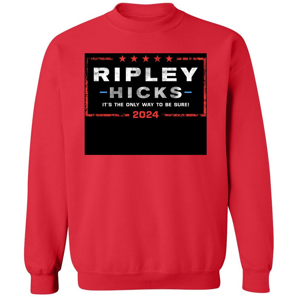 Classic Unisex Sweatshirt - BPD3HT5G - Red - 5