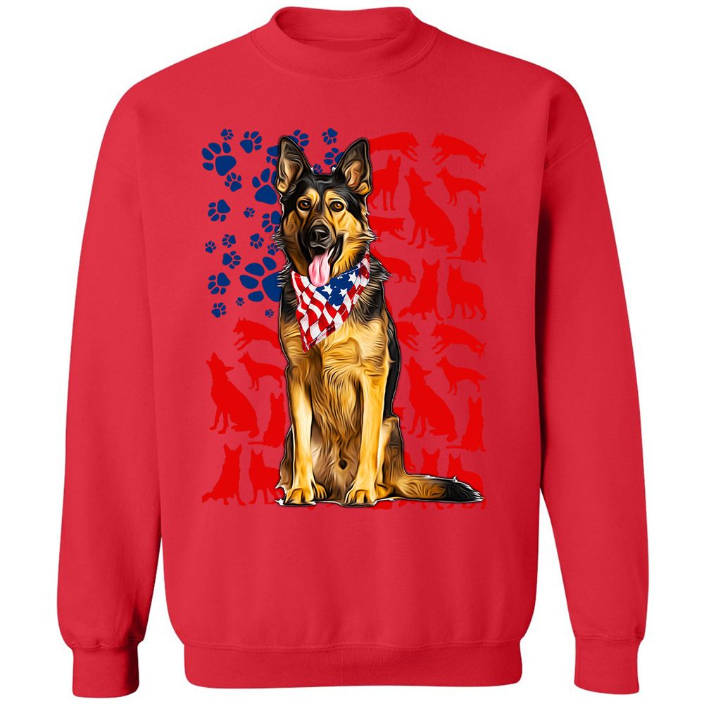 Classic Unisex Sweatshirt - UUY8KDF3 - Red - 5