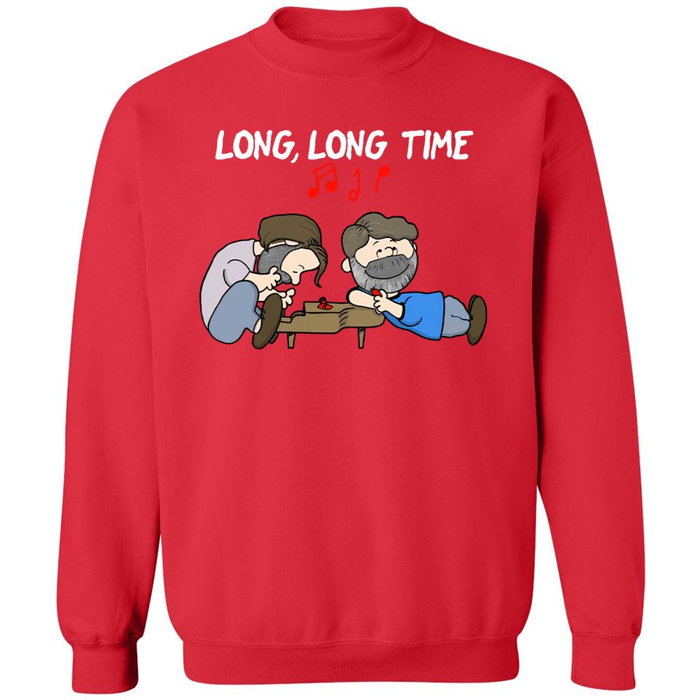 Classic Unisex Sweatshirt - 31R8WZK6 - Red - 5