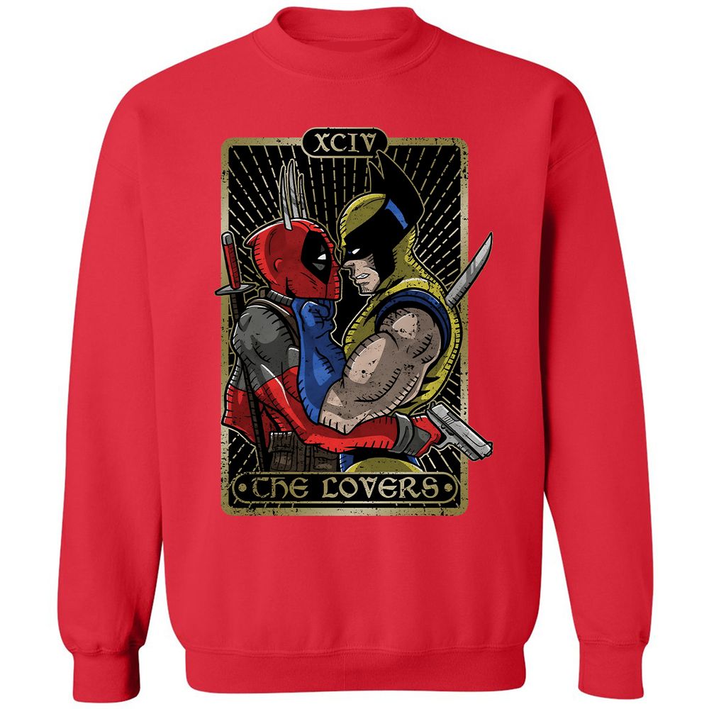 Classic Unisex Sweatshirt - ZYM8XEUF - Red - 5
