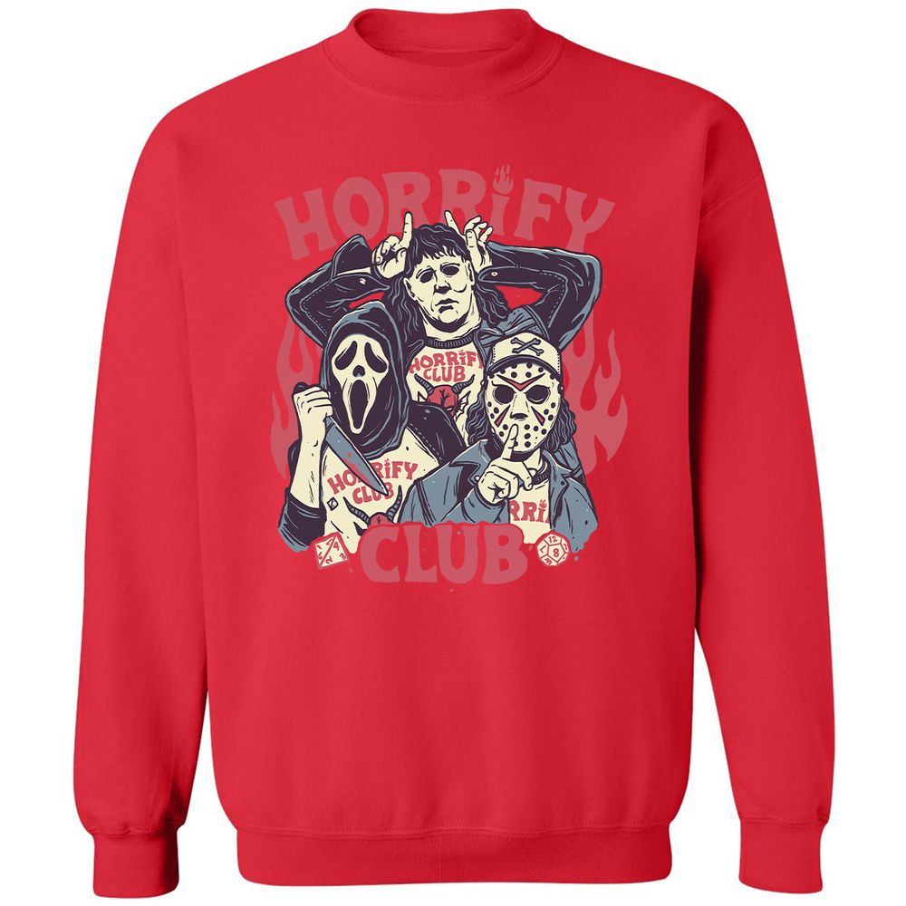 Classic Unisex Sweatshirt - V9EEV8XK - Red - 5