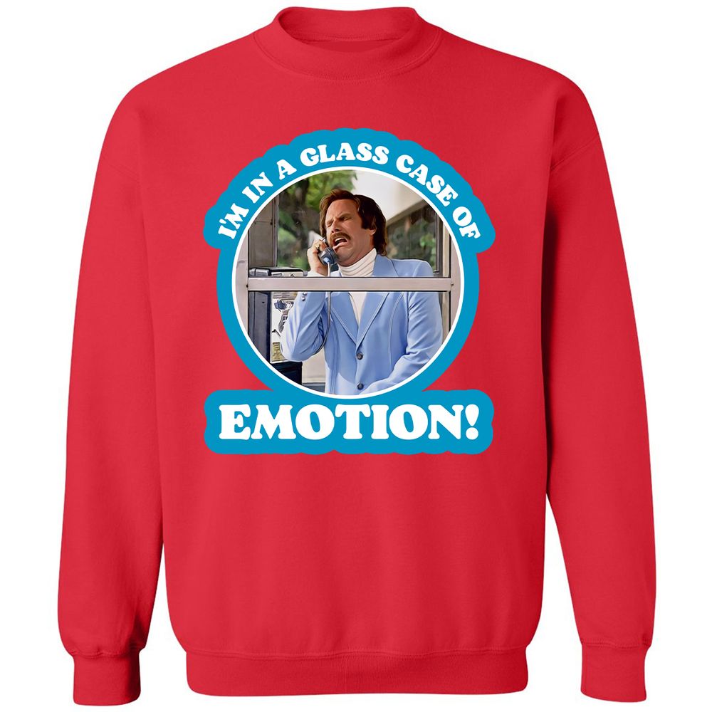 Classic Unisex Sweatshirt - Z8DHXMYP - Red - 5