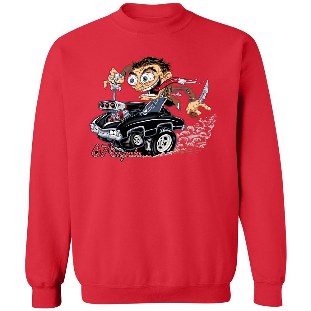 Classic Unisex Sweatshirt - 1UW2RVB9 - Red - 5