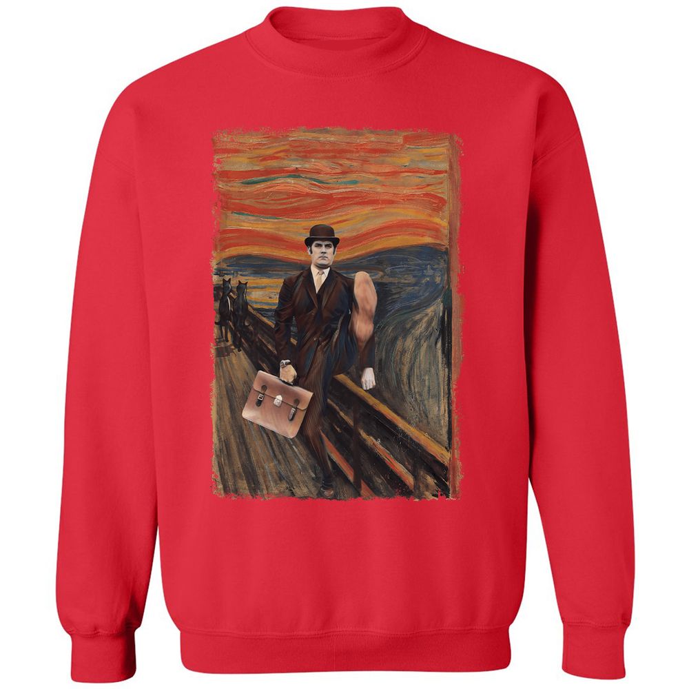 Classic Unisex Sweatshirt - VGW6EHD4 - Red - 5