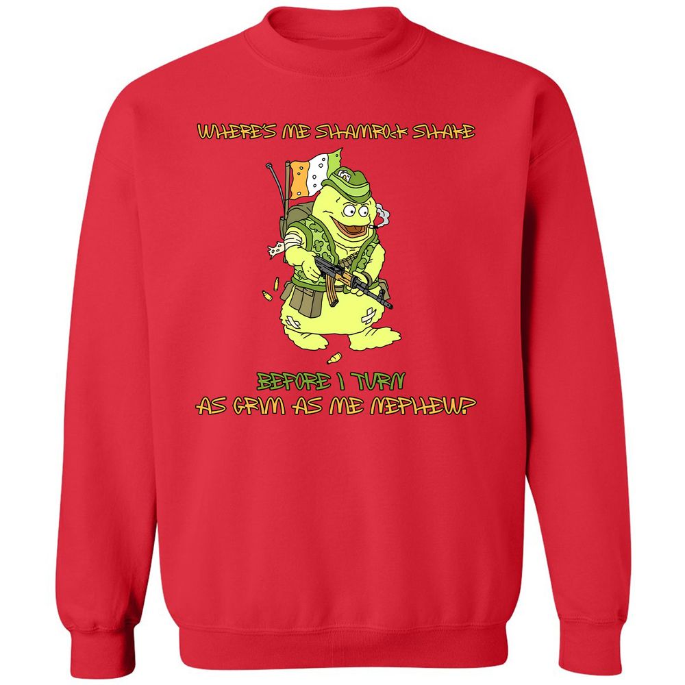Classic Unisex Sweatshirt - MAUR74TK - Red - 5