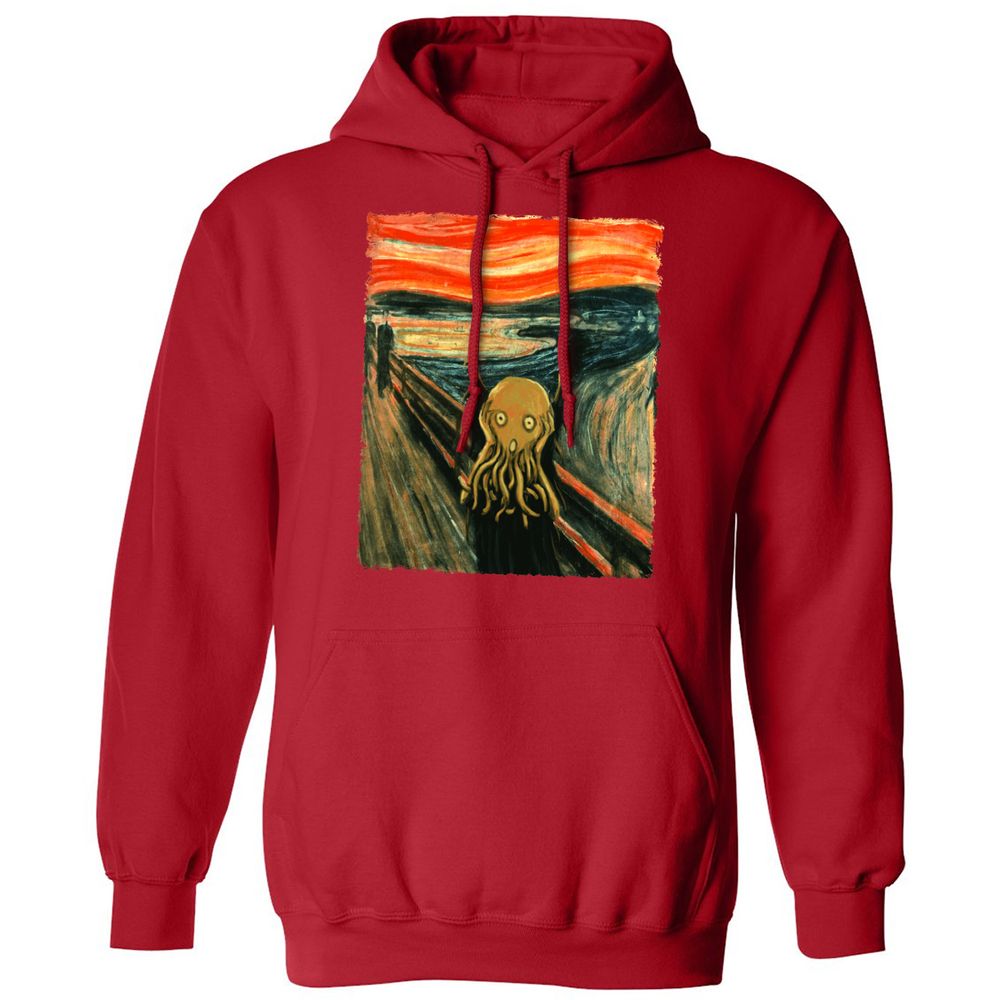 Classic Unisex Hoodie - JQBFXFQF - Red - 5
