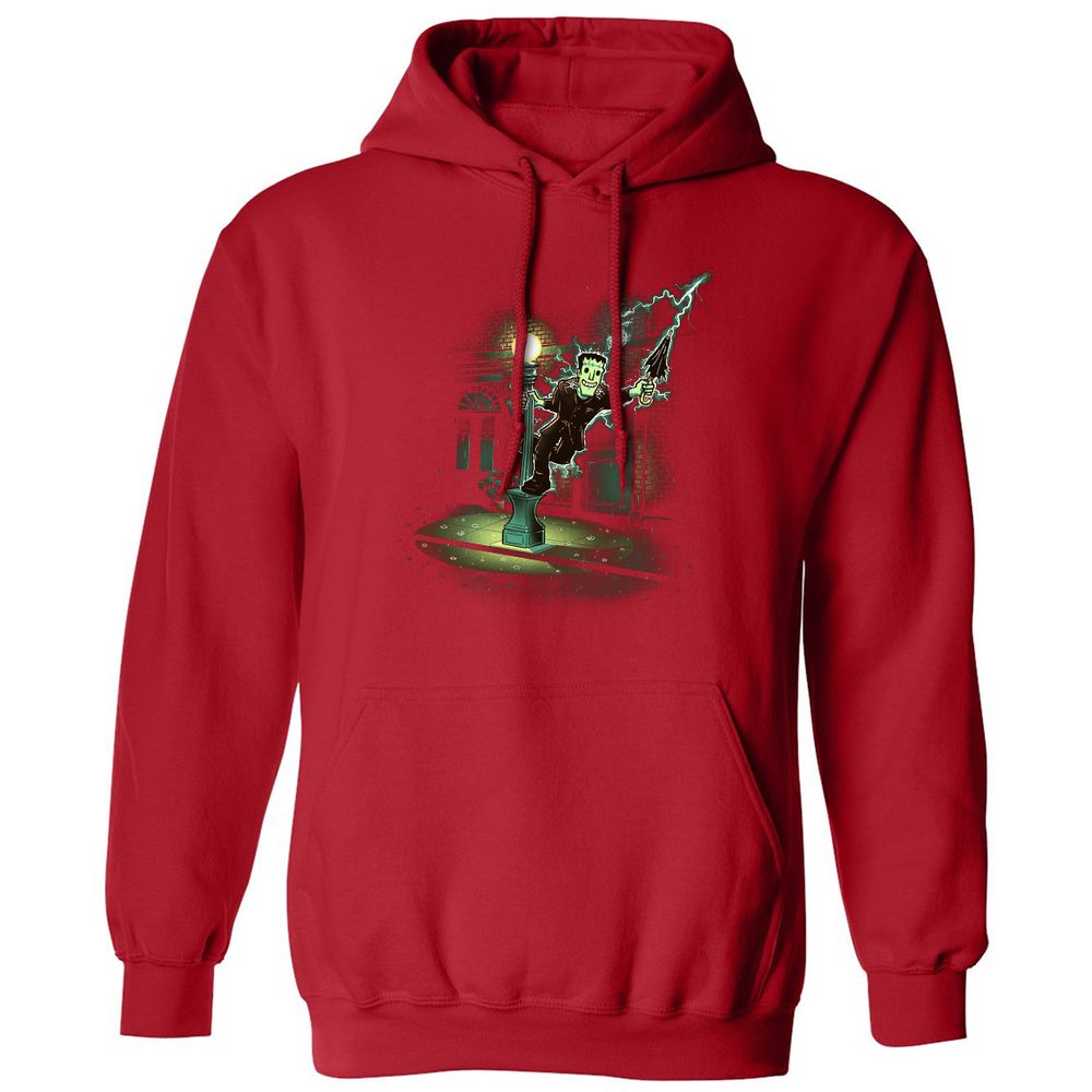 Classic Unisex Hoodie - WGD19528 - Red - 5