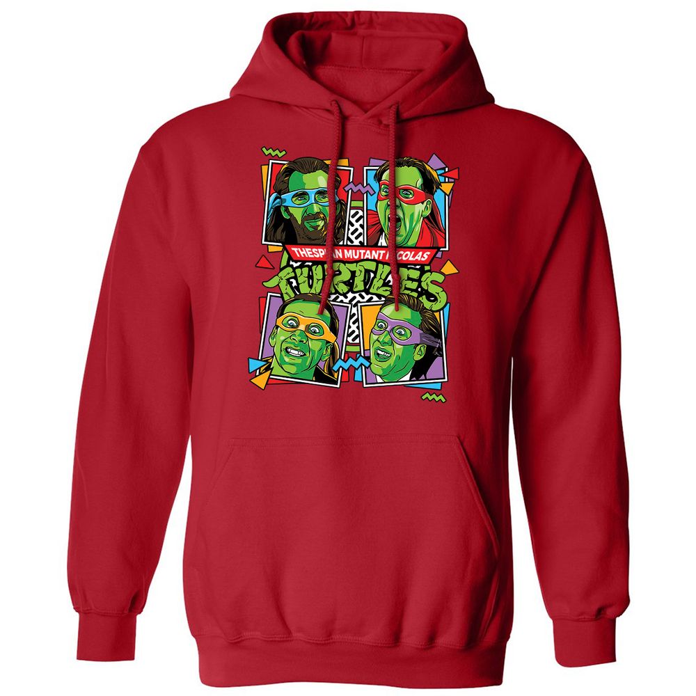 Classic Unisex Hoodie - TMGCQ9M5 - Red - 5