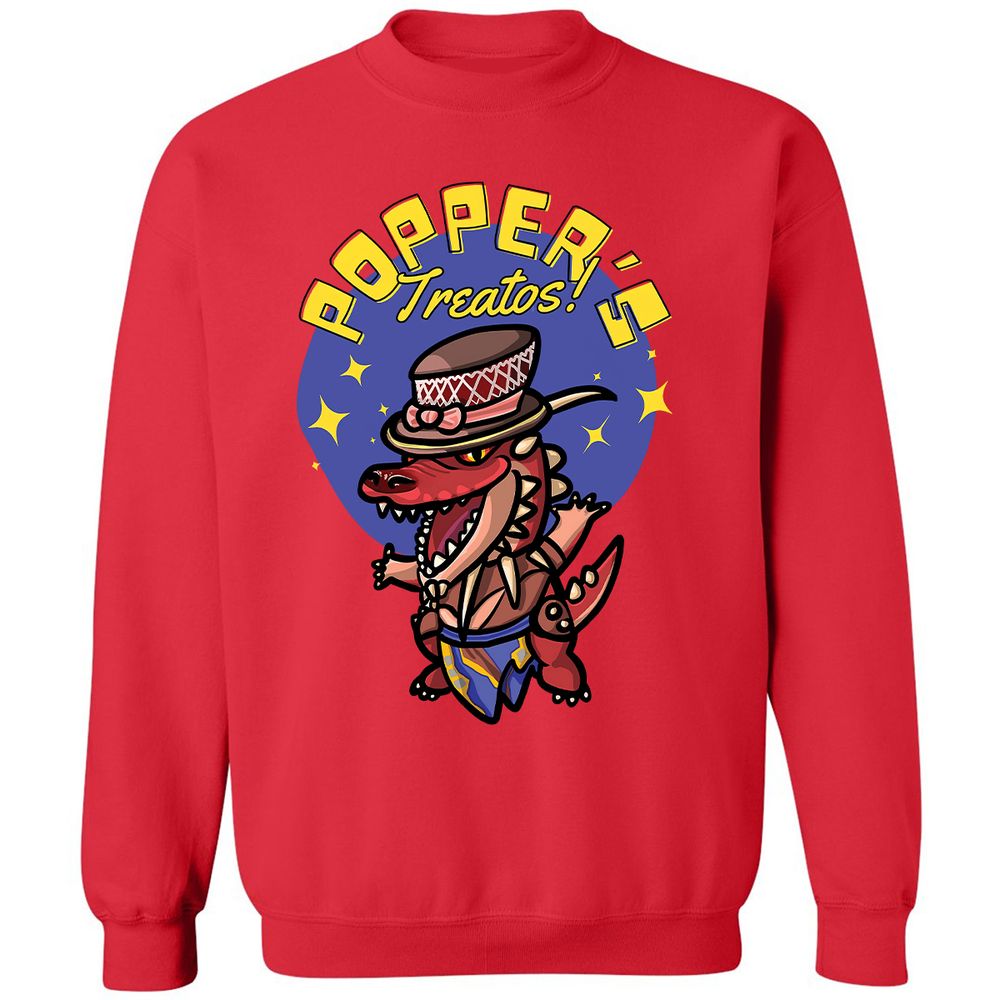 Classic Unisex Sweatshirt - P9LUSFCB - Red - 5
