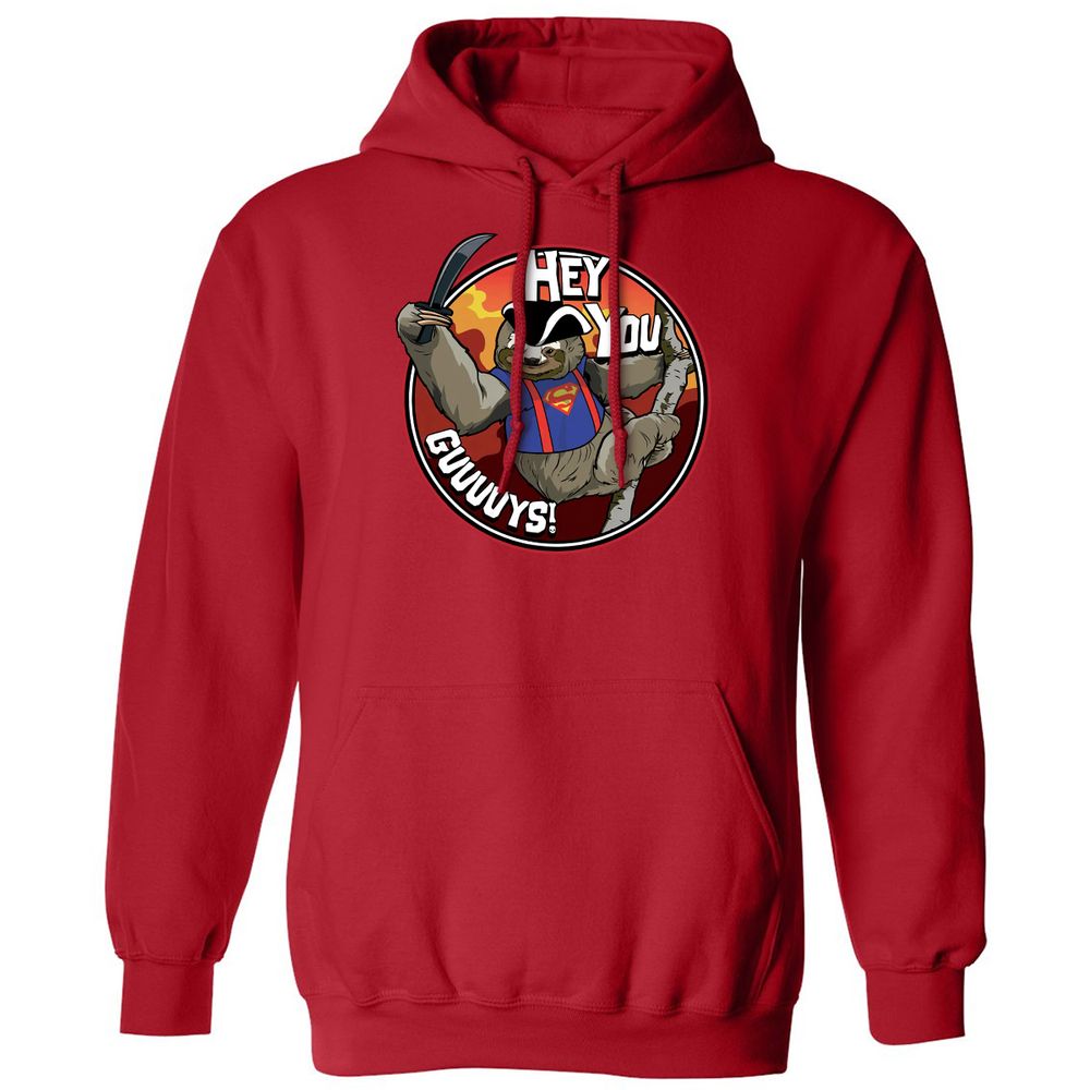 Classic Unisex Hoodie - T5D7AC82 - Red - 5