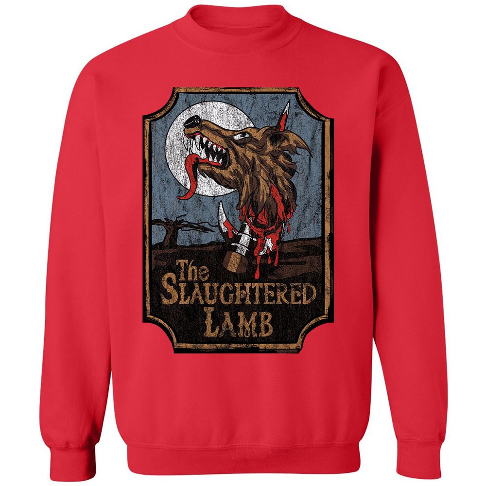 Classic Unisex Sweatshirt - TM8YZTPW - Red - 5