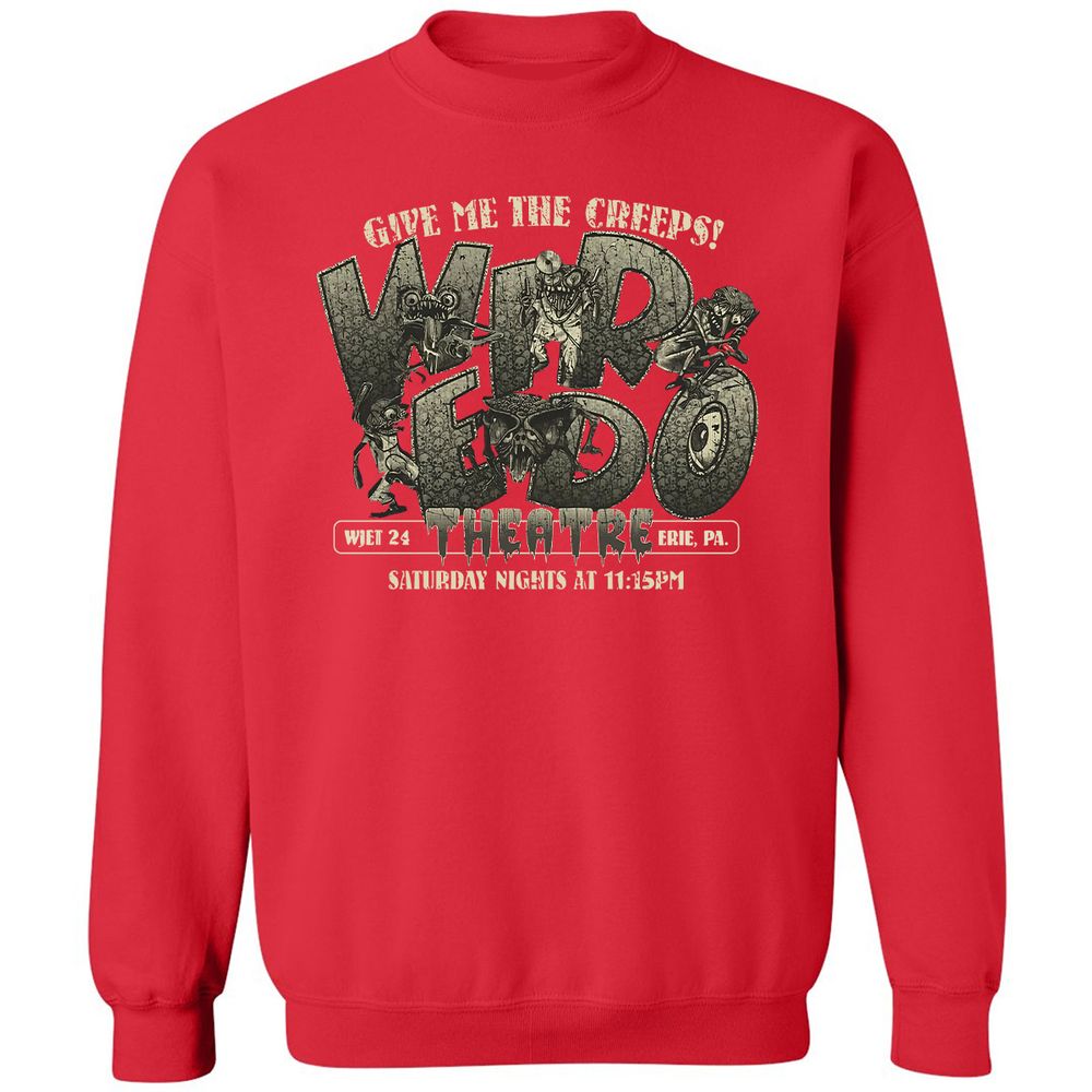 Classic Unisex Sweatshirt - T2HND6FB - Red - 5