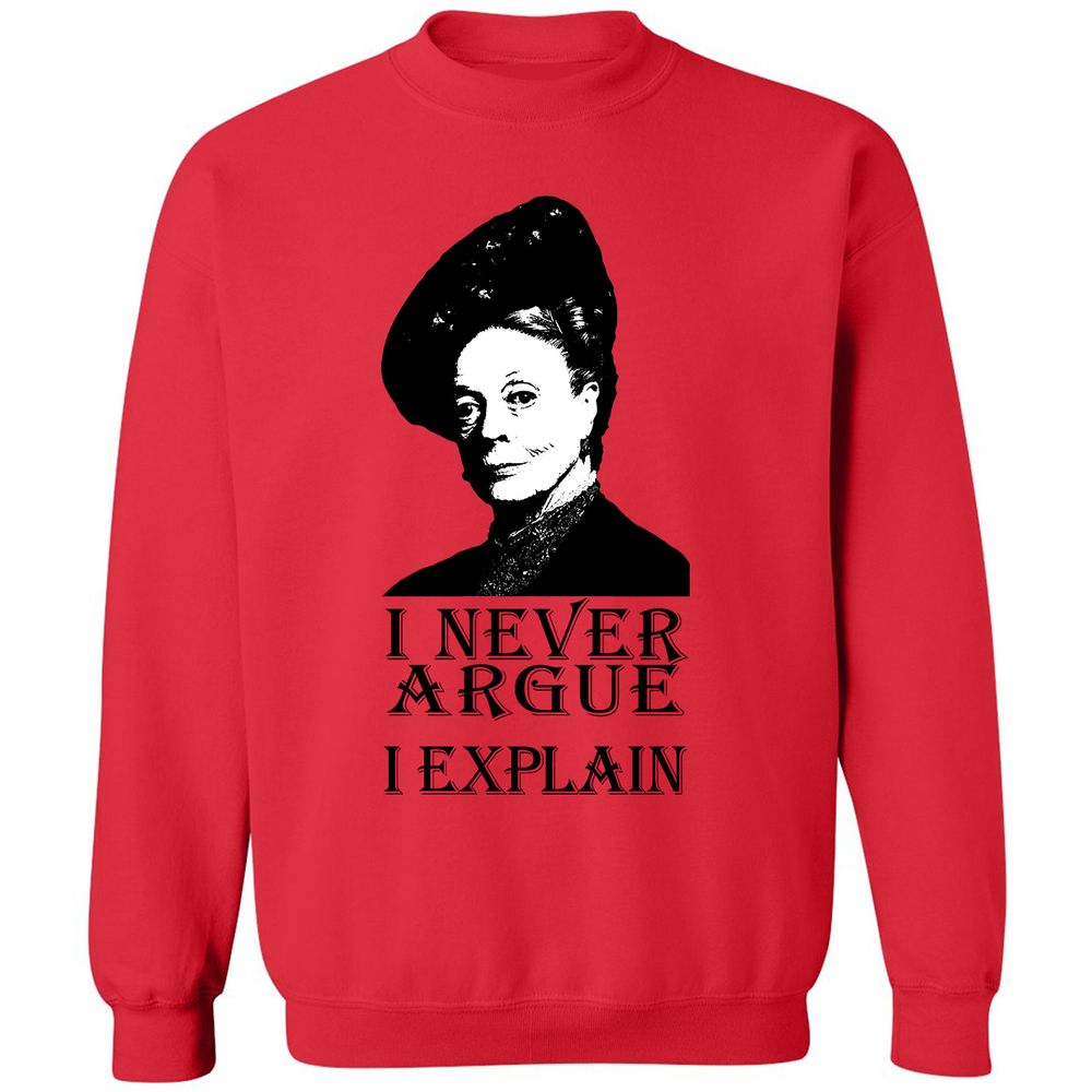 I never argue - Red - 5