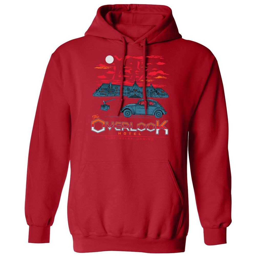 Classic Unisex Hoodie - HD9B9BAU - Red - 5
