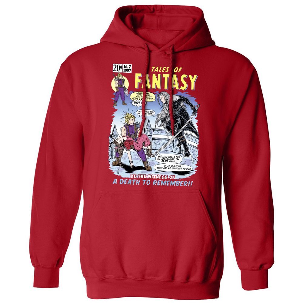 Classic Unisex Hoodie - PUZ2RM8M - Red - 5
