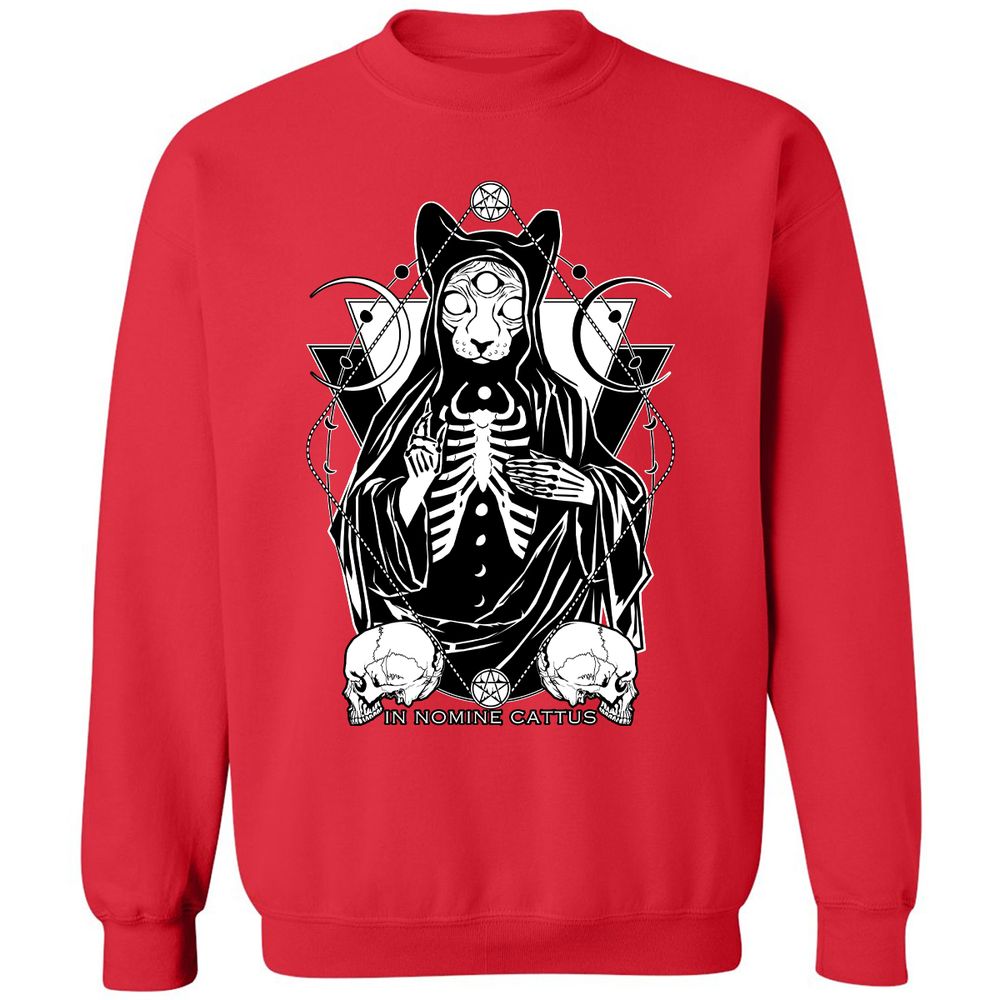 Classic Unisex Sweatshirt - AKL9ADK2 - Red - 5