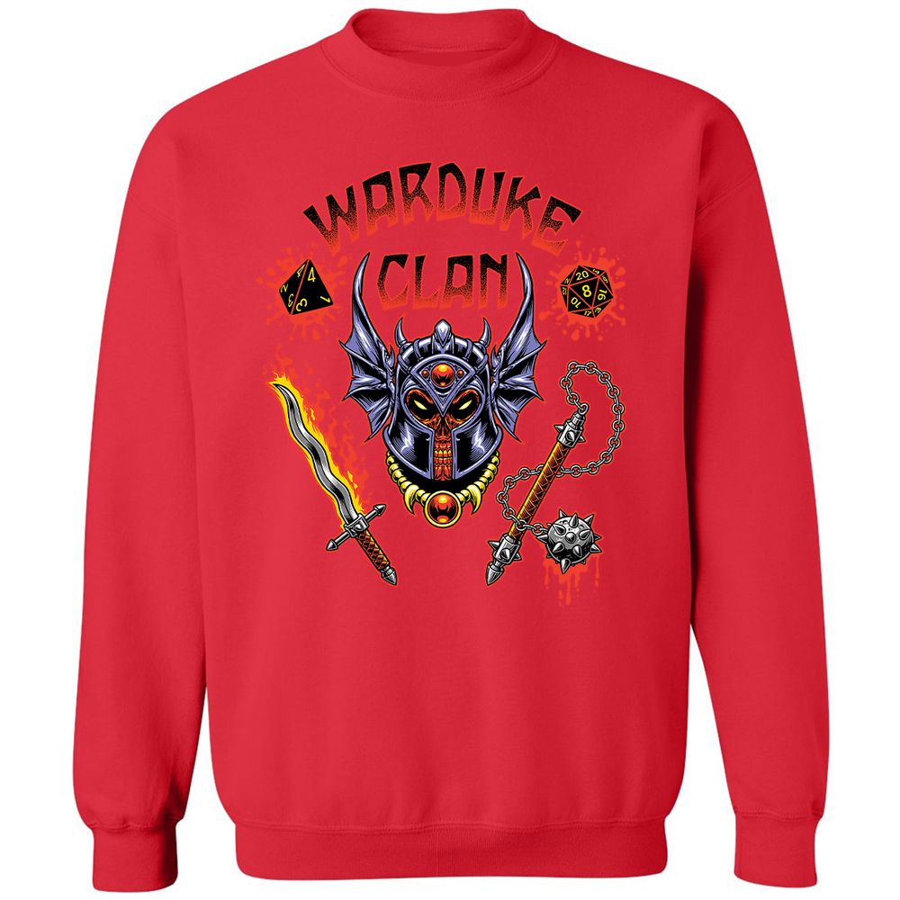 Classic Unisex Sweatshirt - Q3LUD82Y - Red - 5