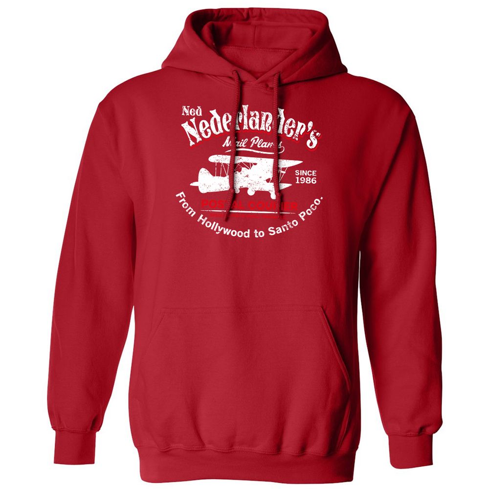 Classic Unisex Hoodie - 7NKF5CBL - Red - 5