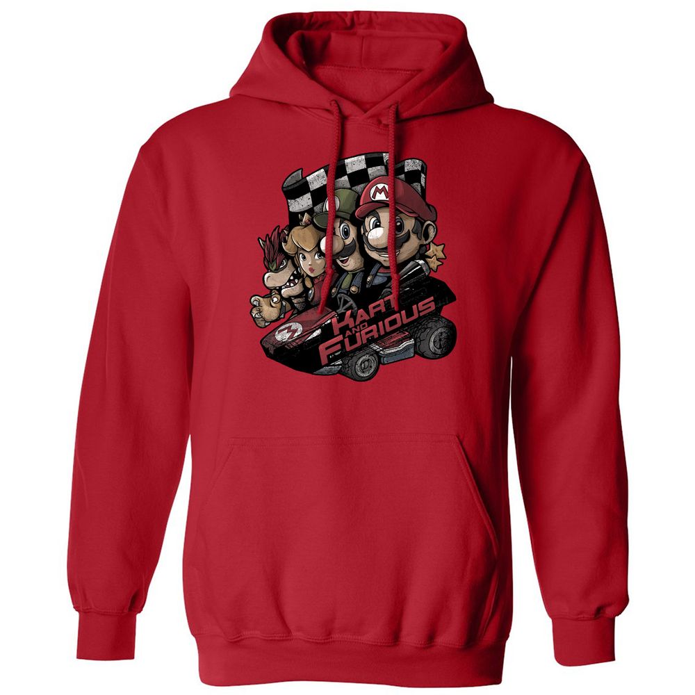 Classic Unisex Hoodie - UGPZFRMA - Red - 5