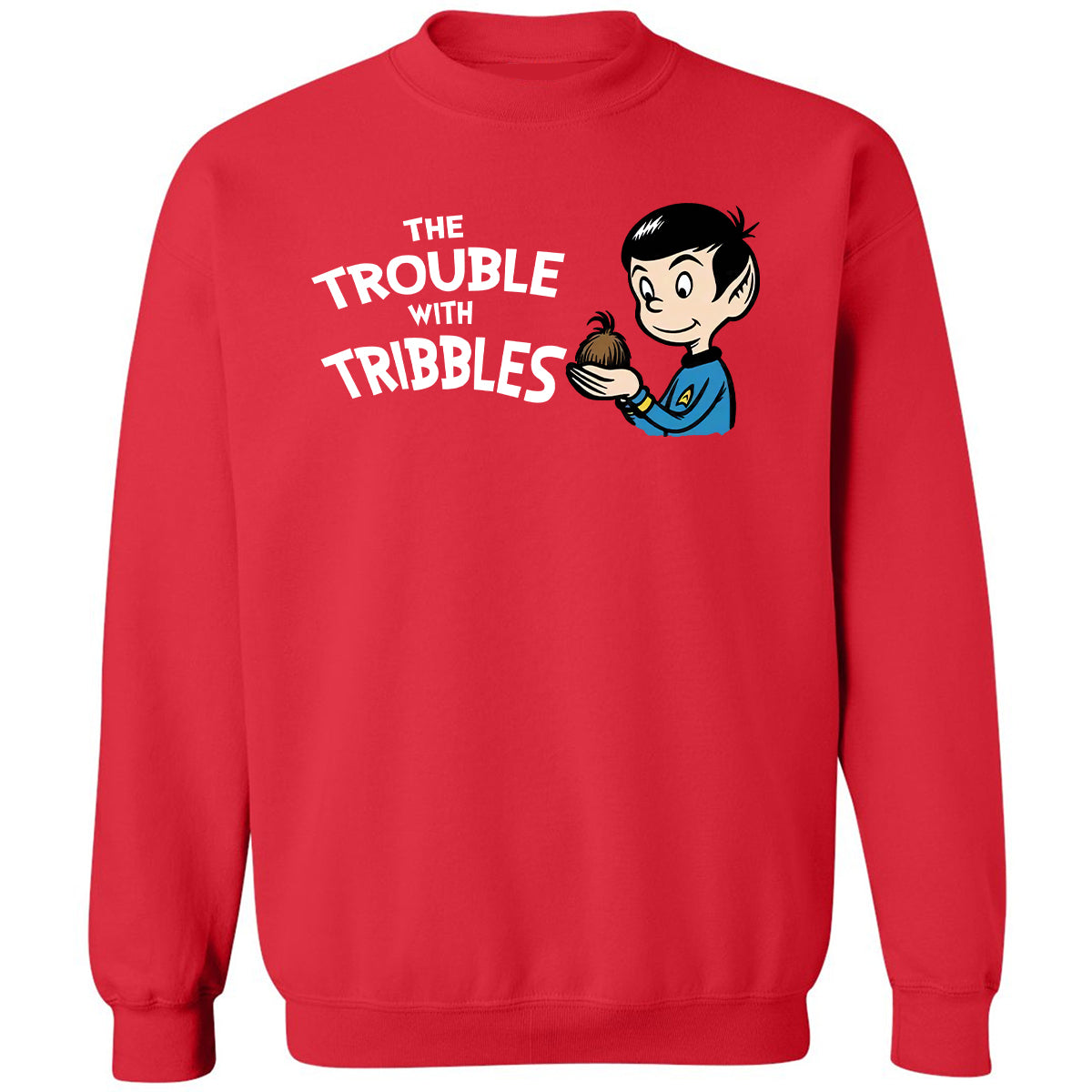 Classic Unisex Sweatshirt - WBWDE8CT - Red - 5