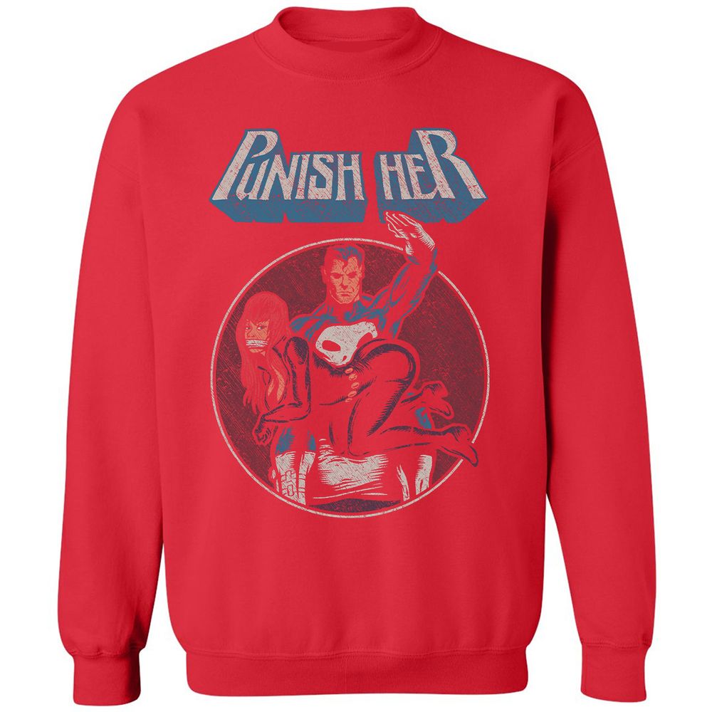 Classic Unisex Sweatshirt - KZWFY4D3 - Red - 5