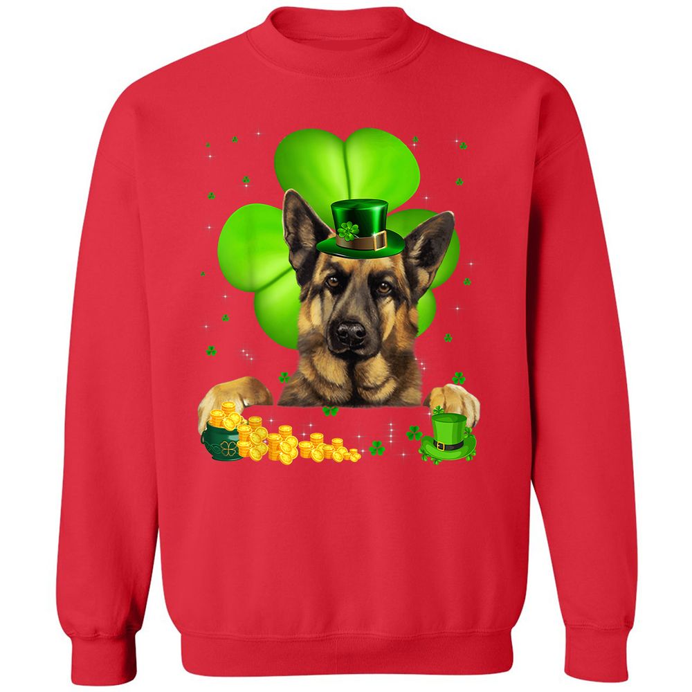 Classic Unisex Sweatshirt - NRE72RHC - Red - 5