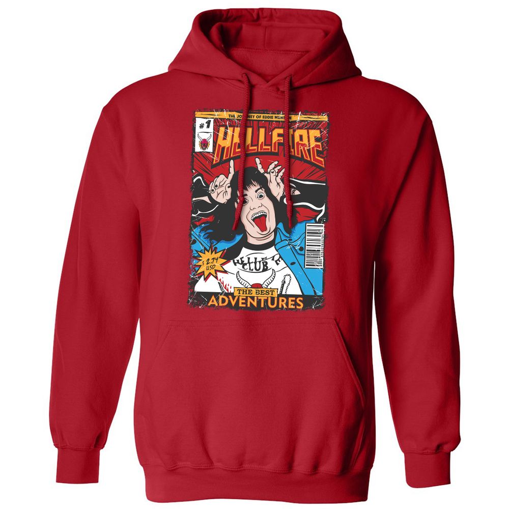Classic Unisex Hoodie - Y2KX7GW4 - Red - 5