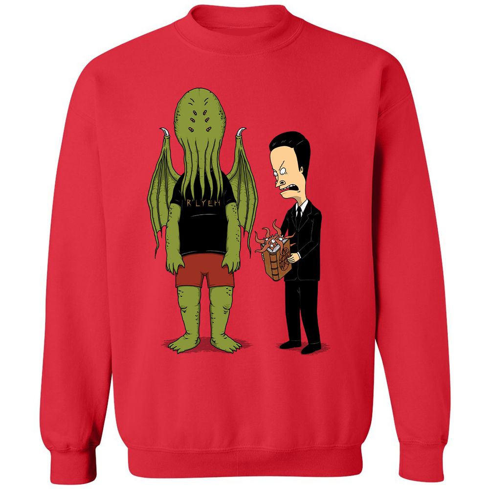 Classic Unisex Sweatshirt - 9GQA19SR - Red - 5