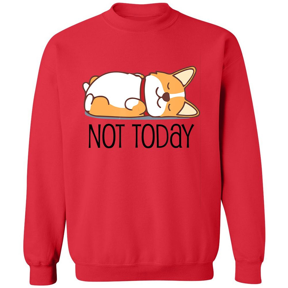 Classic Unisex Sweatshirt - 2M7TC6MH - Red - 5