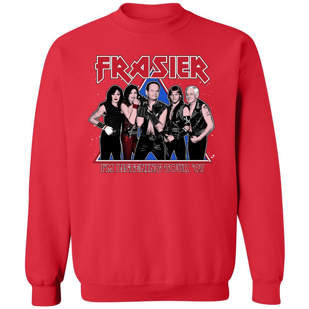 Classic Unisex Sweatshirt - 9JPCGDAM - Red - 5