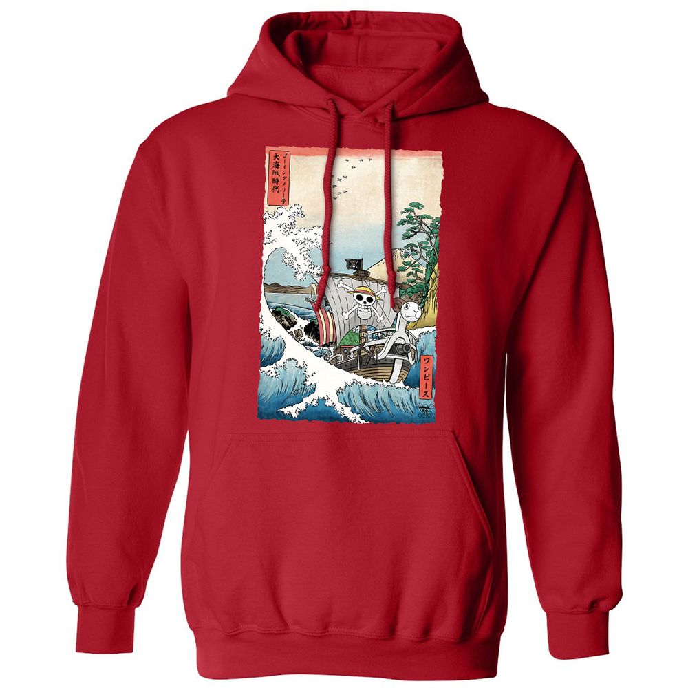 Classic Unisex Hoodie - T1BJD3F9 - Red - 5